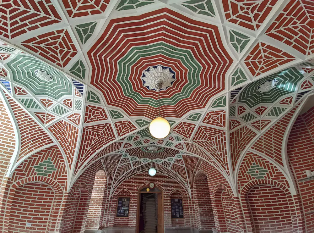 کاربندی سقف حوضخانه
